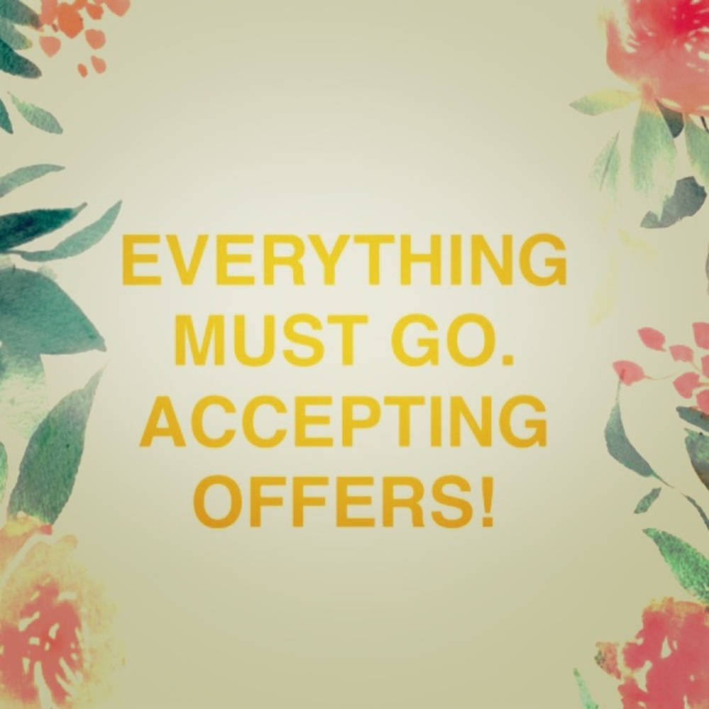 Everything must go